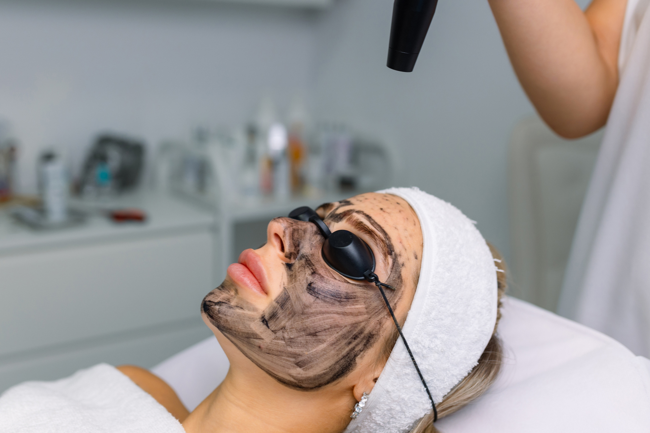 Smiling woman with great skin